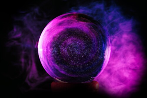 crystal ball purple smoke glass ball black background 5412x3608 3543
