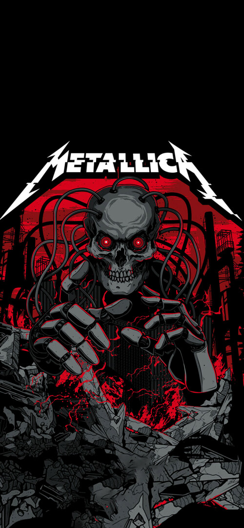 metallica OLED wallpaper 6